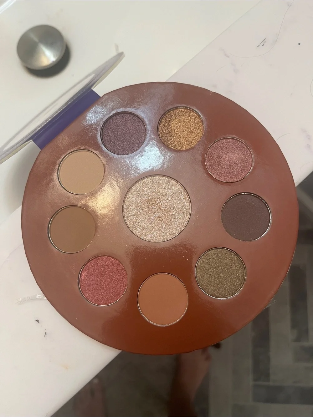 Hard Candy Cookie Crush Coconut Caramel Eyeshadow Palette - Purple
